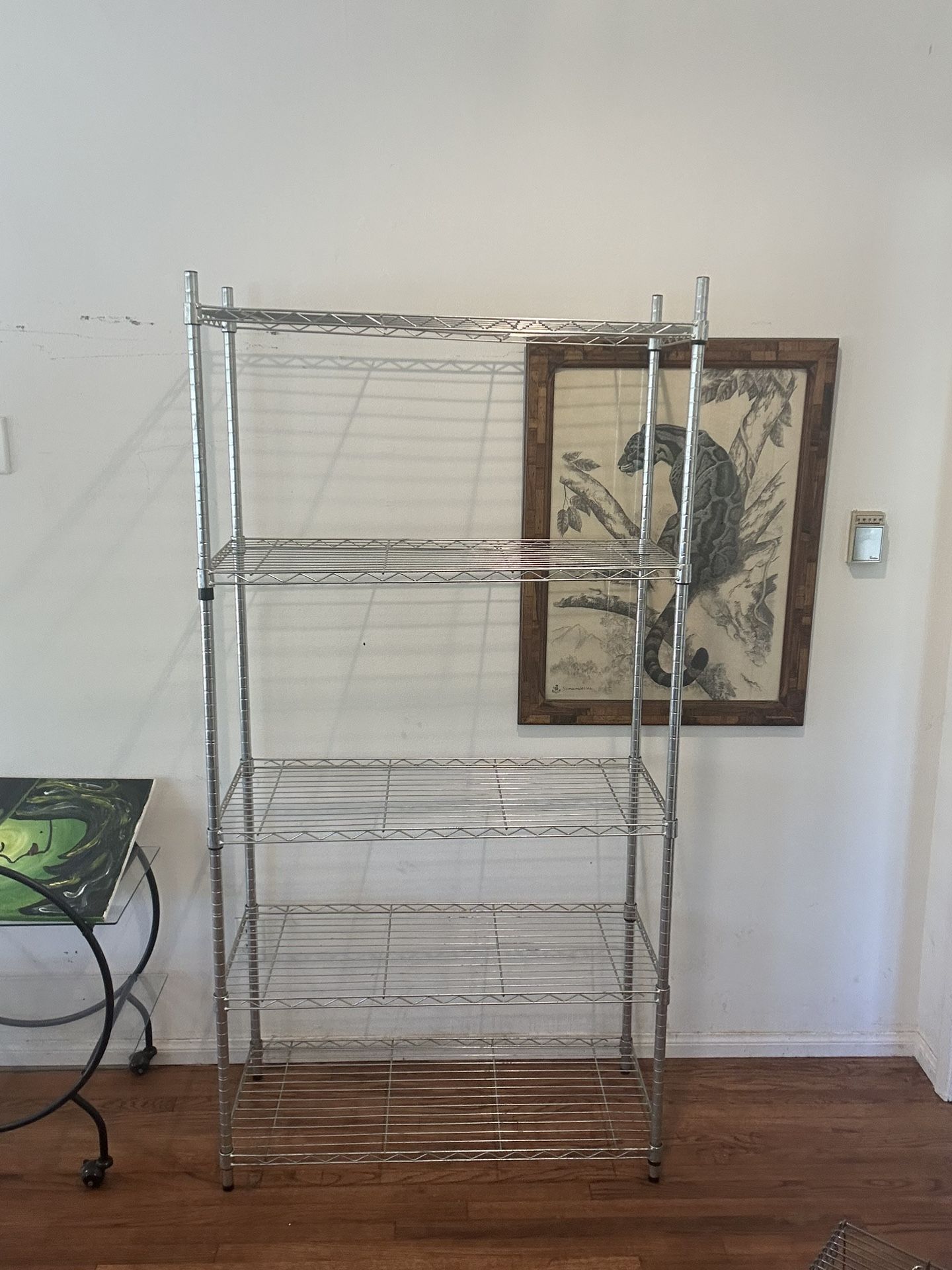 Metal Shelf Storage Unit Rack