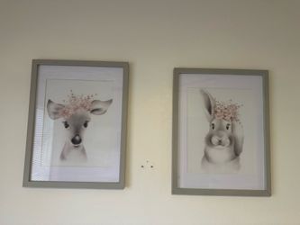 Nursery decor frames