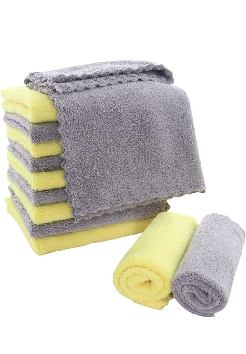 12 Pack Microfiber Cleaning Cloth