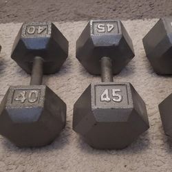 Dumbbells With Rack