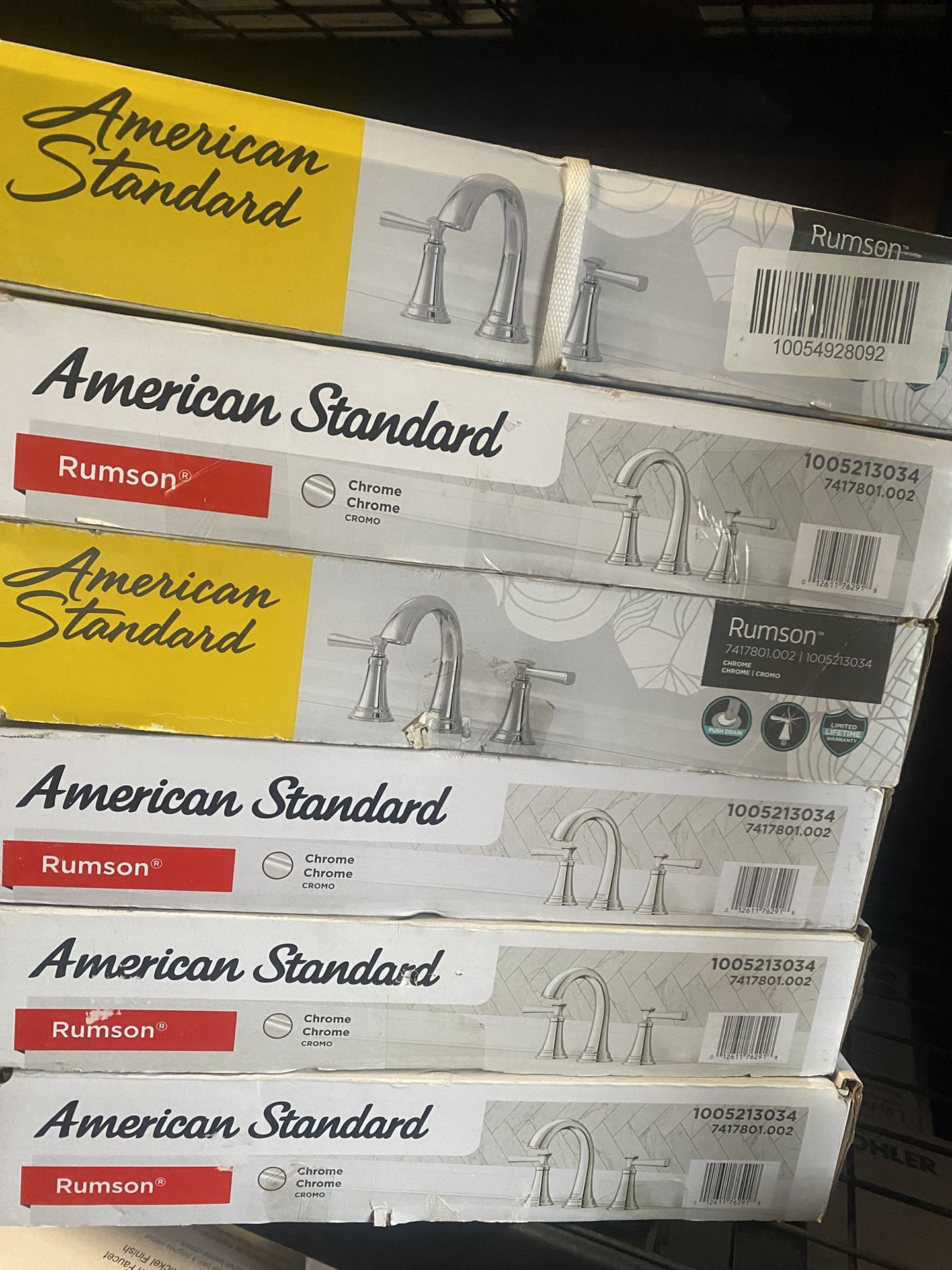 Rumson 8 in. Widespread 2-Handle Bathroom Faucet in Polished Chrome