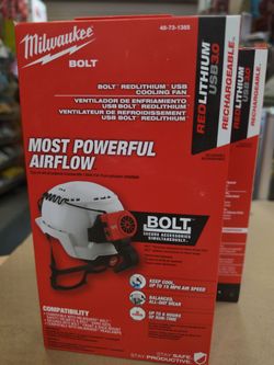 Milwaukee Hardhat FAN, New, Financing Available