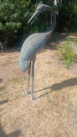 Bronze Crane with Spitter