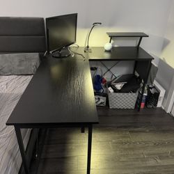 L shape Table