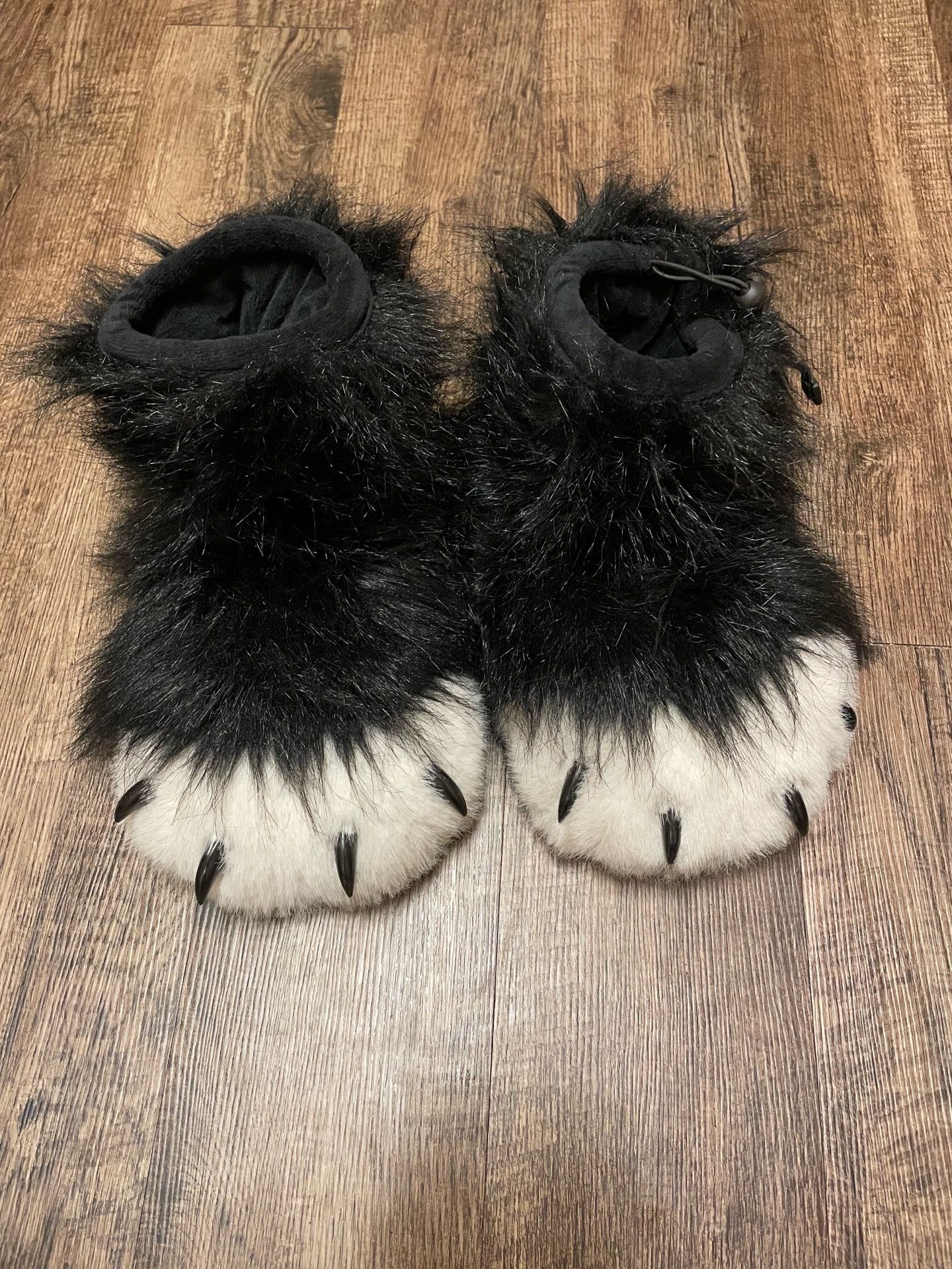 Furry boots