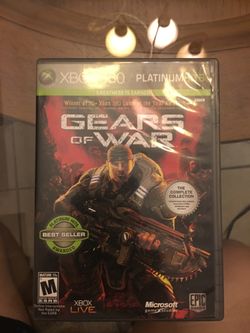 Xbox 360 gears of war 2 disks cib