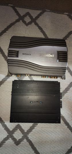 2 car amplifiers  Sony spx