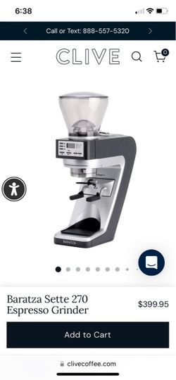 Baratza Sette 270 Coffee & Espresso Grinder