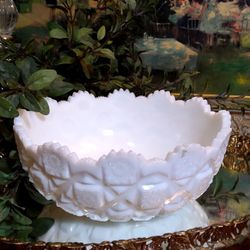 Vintage Milk Glass 