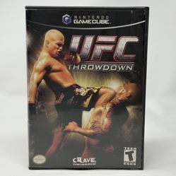 UFC Throwdown (No Scratches) Nintendo GameCube