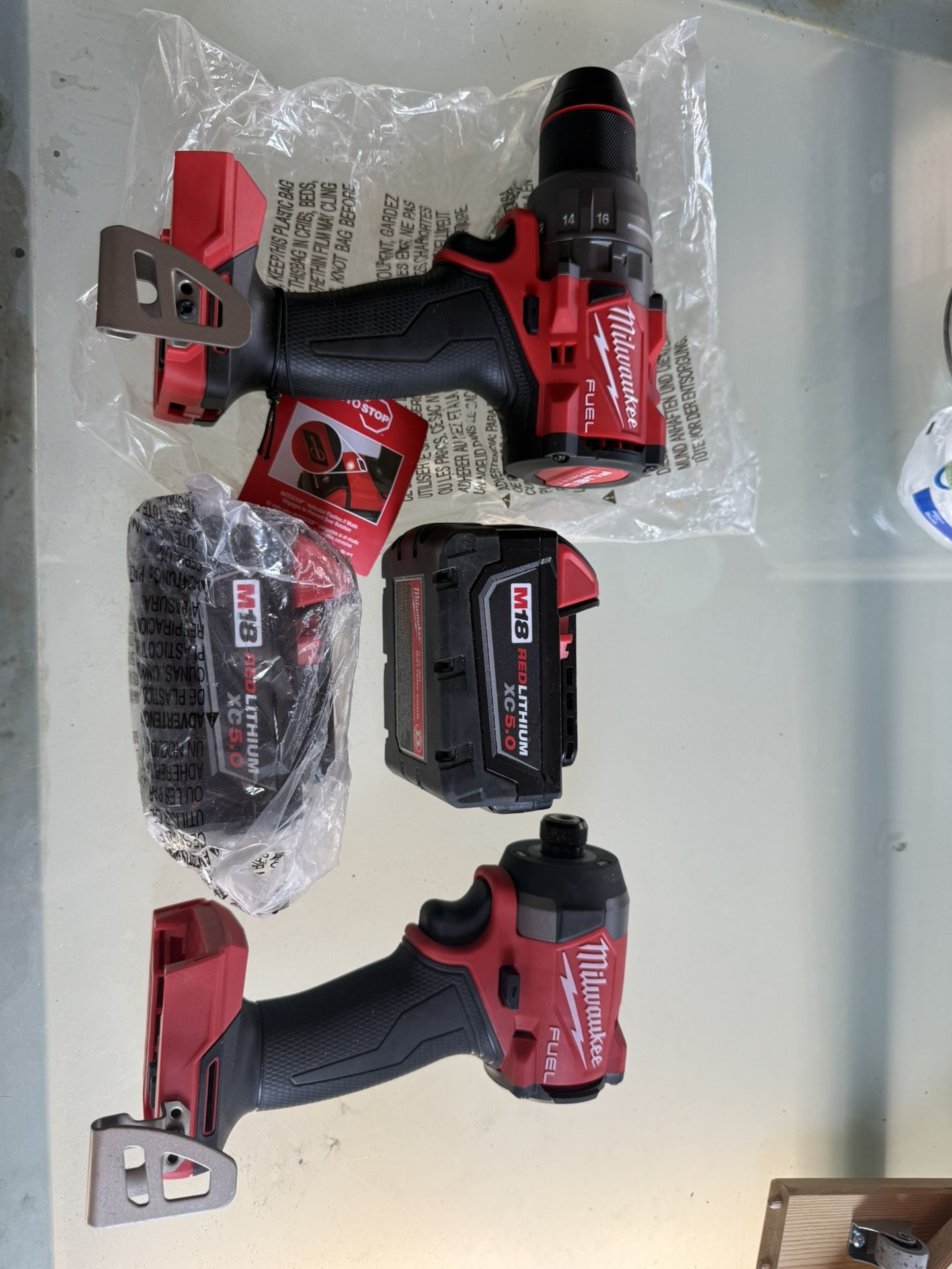 Milwaukee Drill Set M18 Fuel