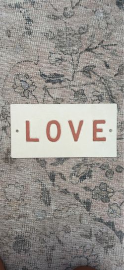 Hearth and hand by magnolia love plaque
