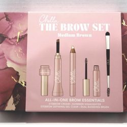 Chella The Brow Set Blonde All-In-One Brow Essentials Brand New Makeup Kit 