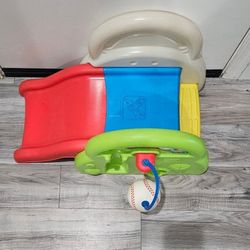 Step2 Sports Tastic Climber Sports Activity Center Playset Toddler Climber with Slide