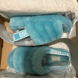 Blue Ugg Slippers 