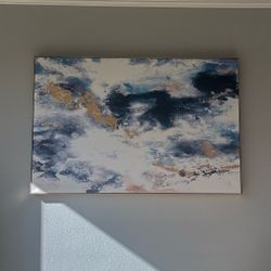 60x40 Contemporary Framed Painting