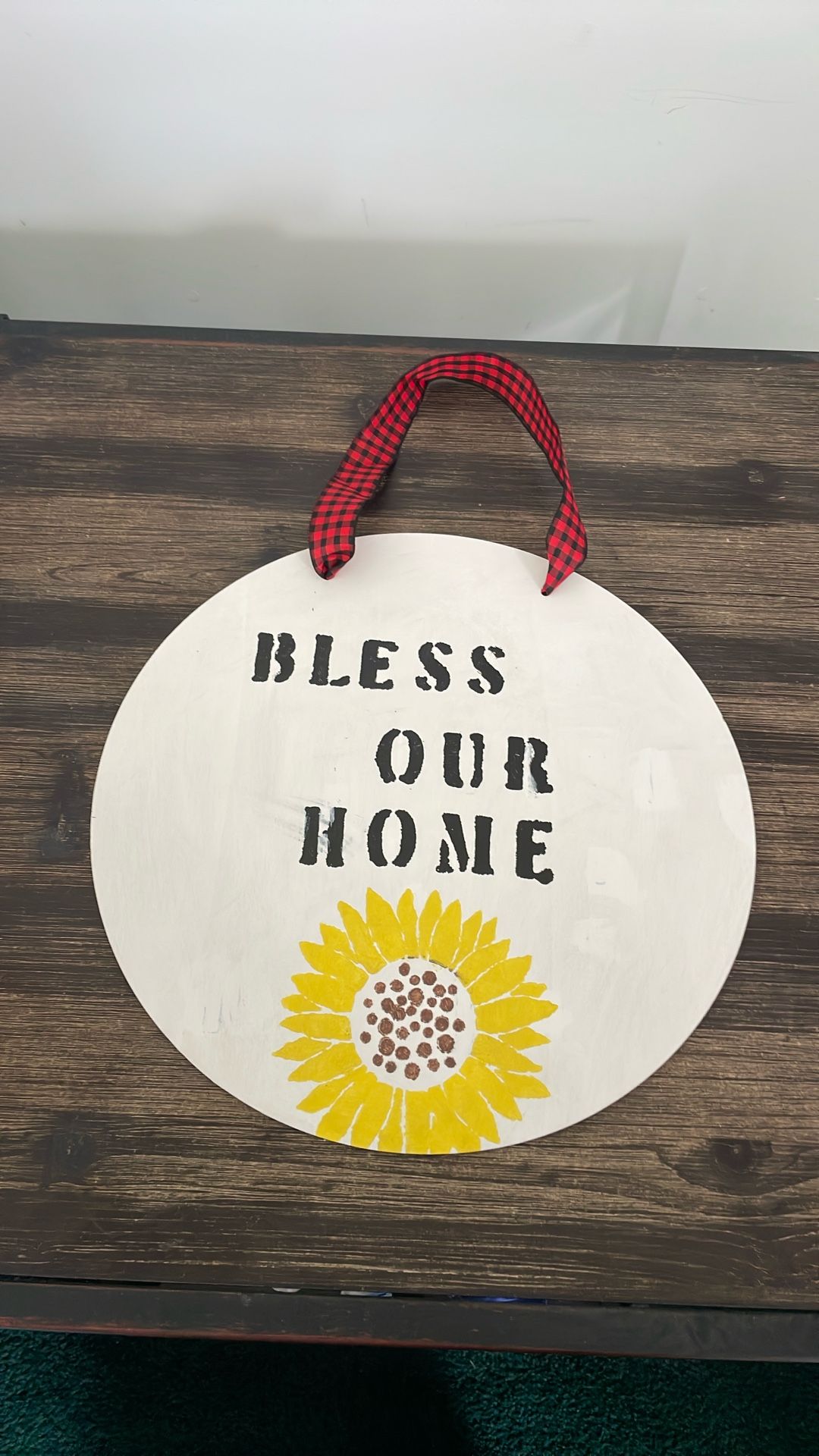 Home And Living Wood Sign