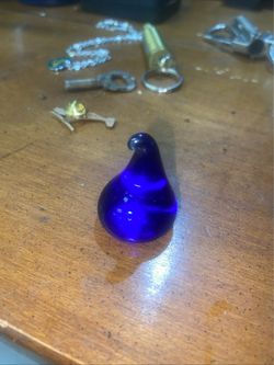 Cobalt blue Hershey kiss