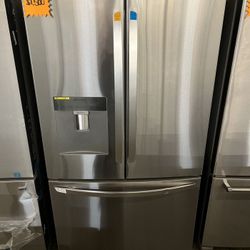 LG stainless Steel French Door Refrigerator 9FK4G