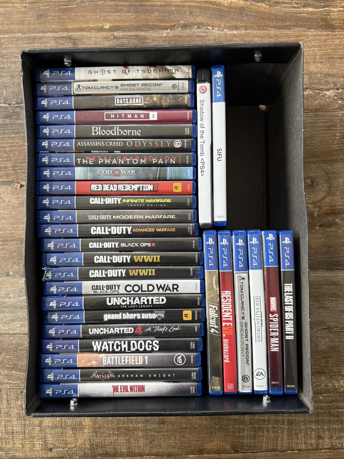 PS4 Games - 31 Games Excellent condition