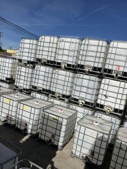 IBC Totes Tanks IBC Totes 330 Gallons 275 Gallons.  Metal Caged Containers 