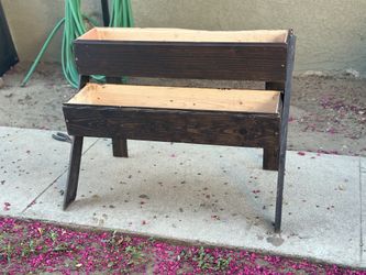 Very Cute Two Tiered Planter- Happy Planting!