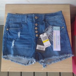 Diamante Jean Shorts size medium