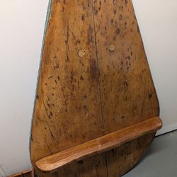 1920's Solid Wood Table - With Vinyl Lining