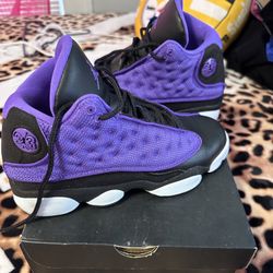 Jordan 13 Purple Venom 