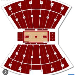IU BASKETBALL TICKETS VS KANSAS 