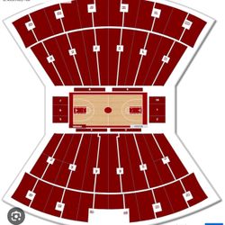 IU BASKETBALL TICKETS VS KANSAS 