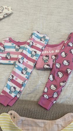 Hello Kitty pjs 2t both $5