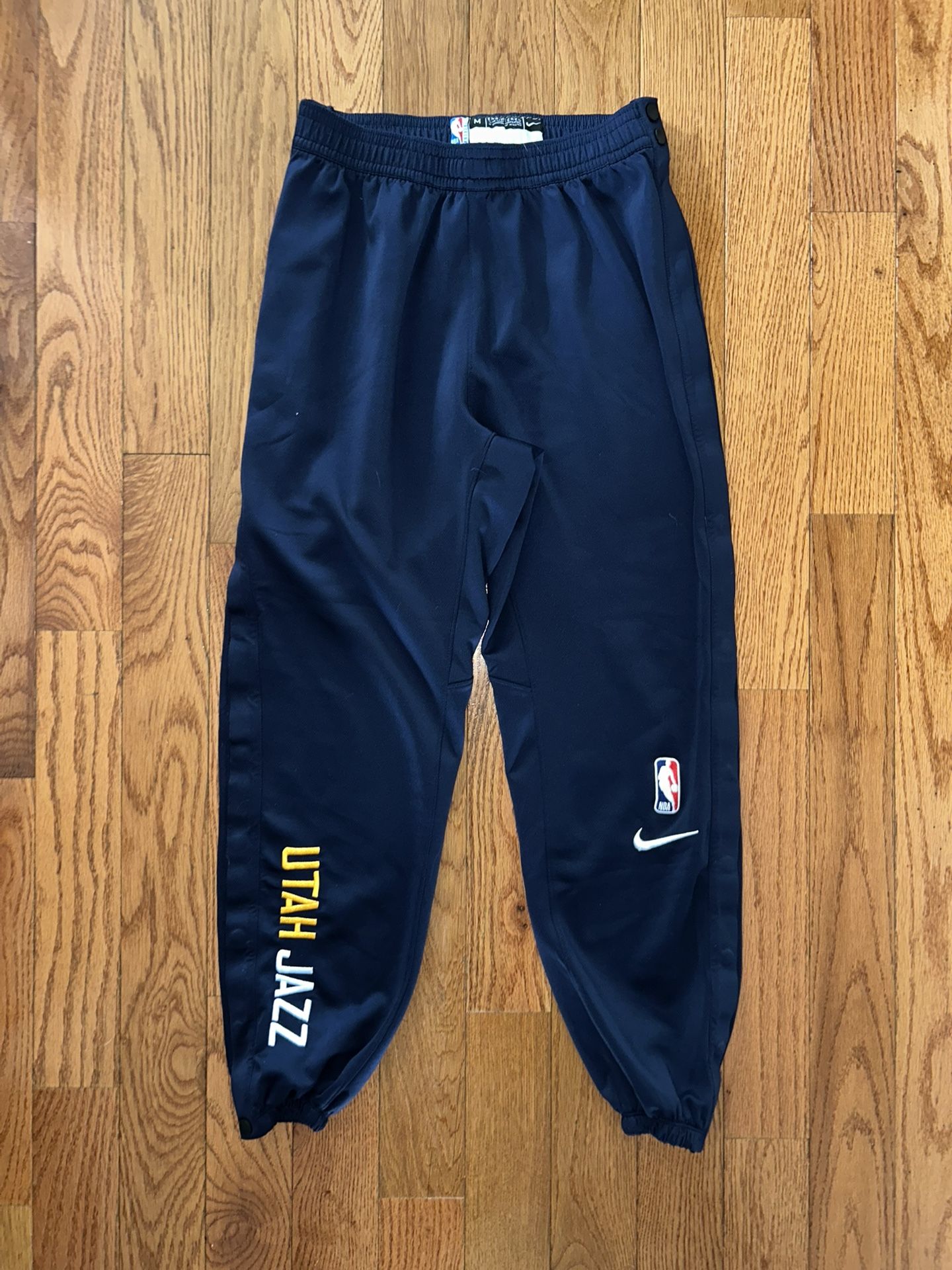 Utah Jazz Nike Authentics Engineered Warm-Up Joggers Size Medium