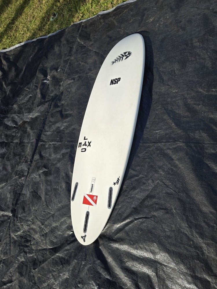 6' 8" NSP Surfboard Epoxy