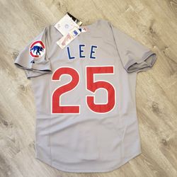 Derrek Lee Stitched Authentic Chicago Cubs Jersey  Sz 48 NWT 