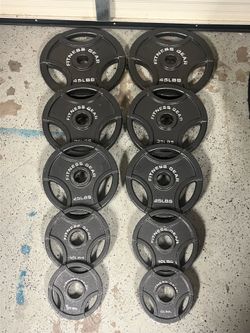 Fitness Gear Olympic Weight Plates