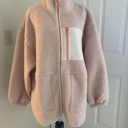 H & M NWT Faux Shearling  Jack Sz 1X