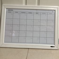 Whiteboard (Monthly & Weekly Planner)