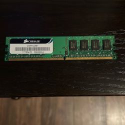 Corsair 1GB DDR2 RAM Stick, Model CMR1G667