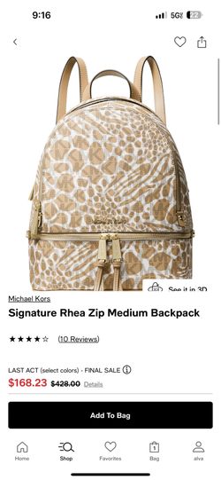 Backpack Leopard Michael Kors for Sale in El Paso, TX - OfferUp