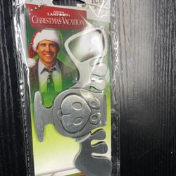 NEW - National Lampoons Christmas Vacation Moose Mug Metal Bottle Opener 