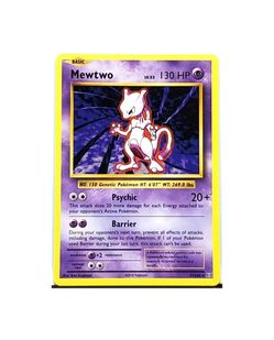 POKEMON MEWTWO 51/108 RARE POKEMON XY EVOLUTIONS 2016 CARD TCG X&Y for Sale  in Queens, NY - OfferUp