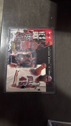 Micheal Jordan card