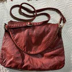 Cute Reddish Brown Cross Body Purse!