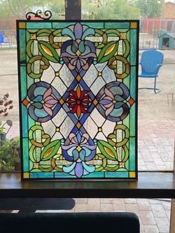 Stain Glass 24” X 18”