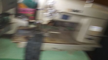 Juki double stich sewing machine