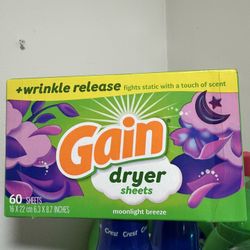 Gain Dryer Sheets 