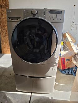 Washer and dryer