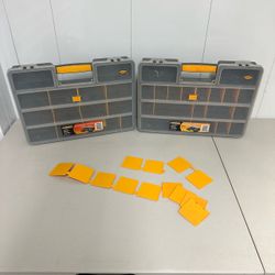 Set of 2 Workforce Multi-Compartment Organizers