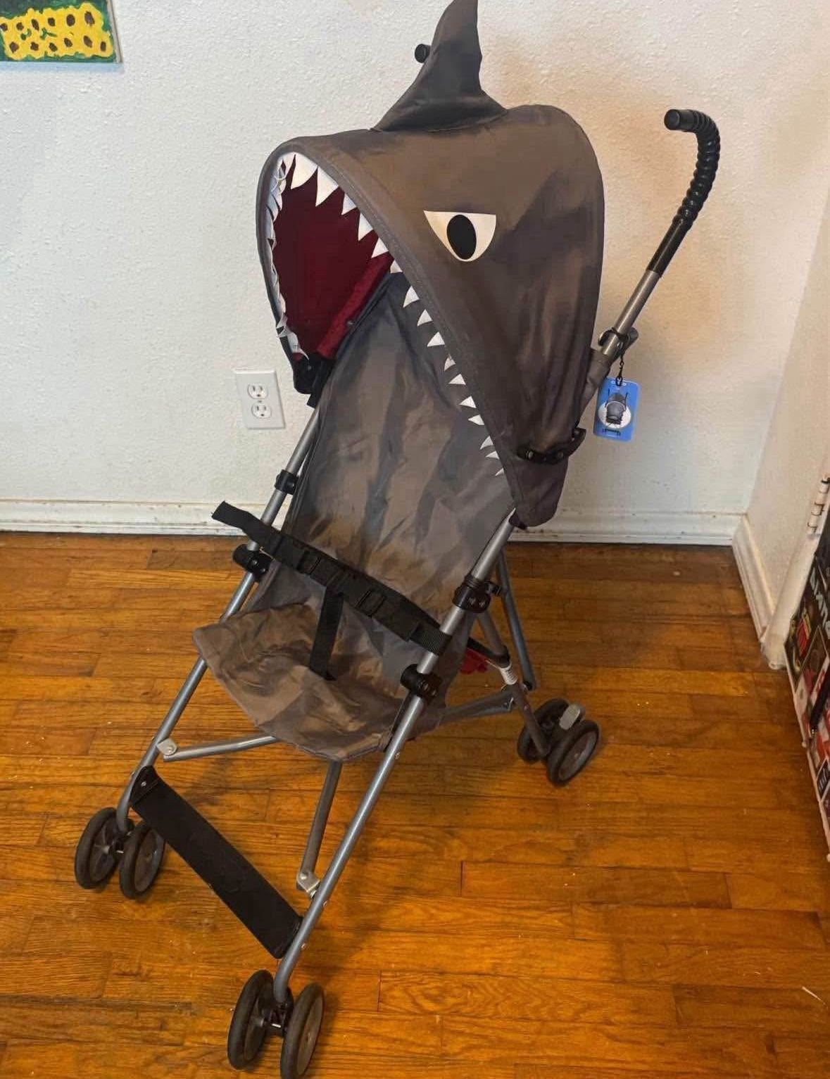 New shark stroller